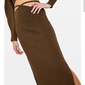 Cult Gaia Hedda Knit Skirt Advieh